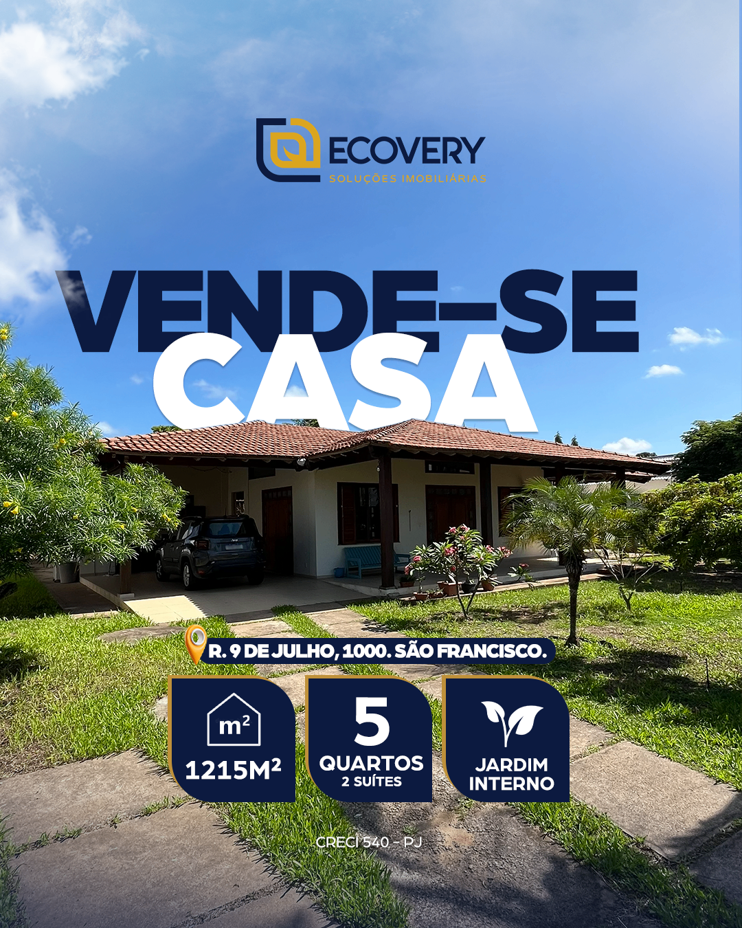 Oportunidade única no São Francisco!