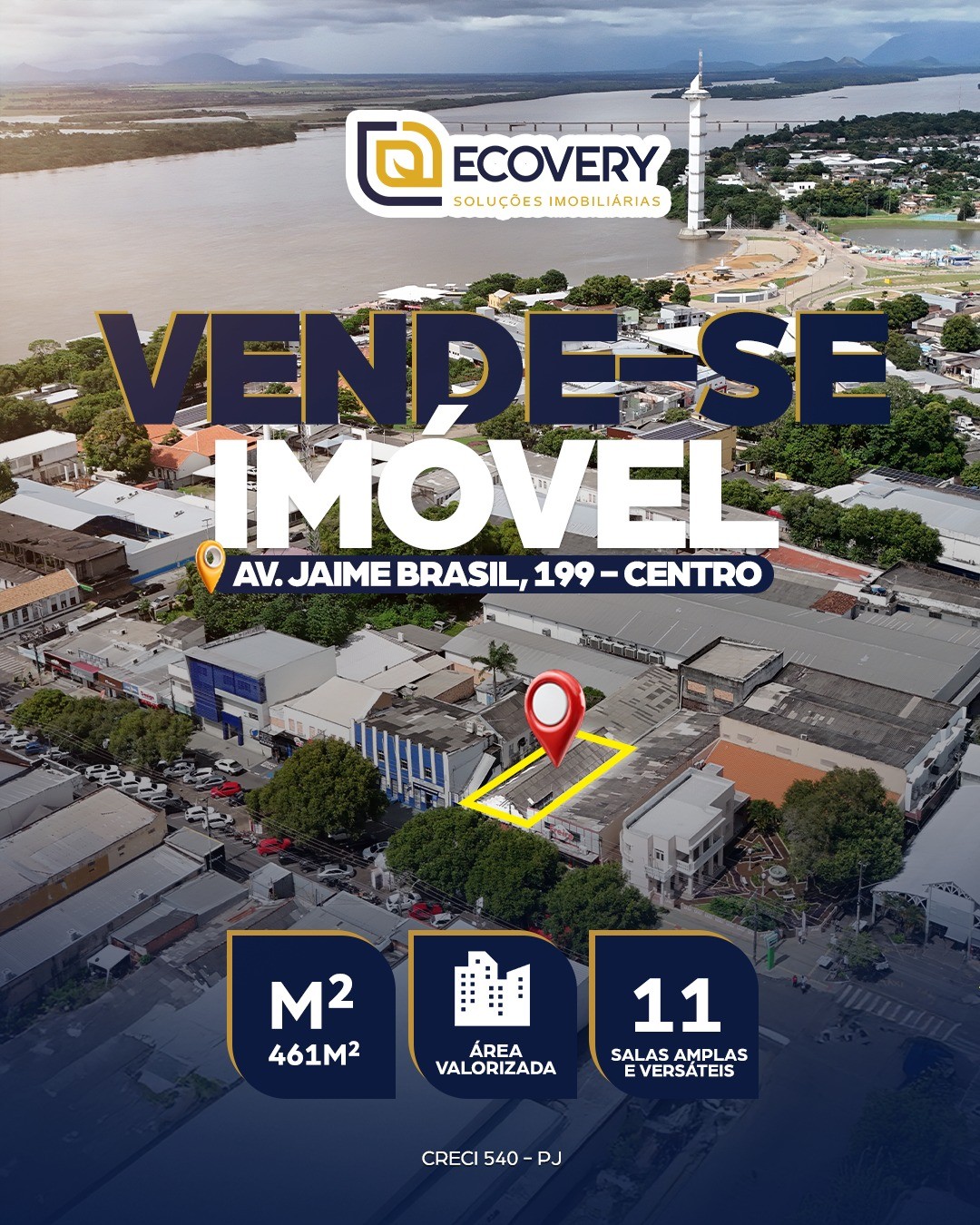 🏢 PRÉDIO COMERCIAL À VENDA