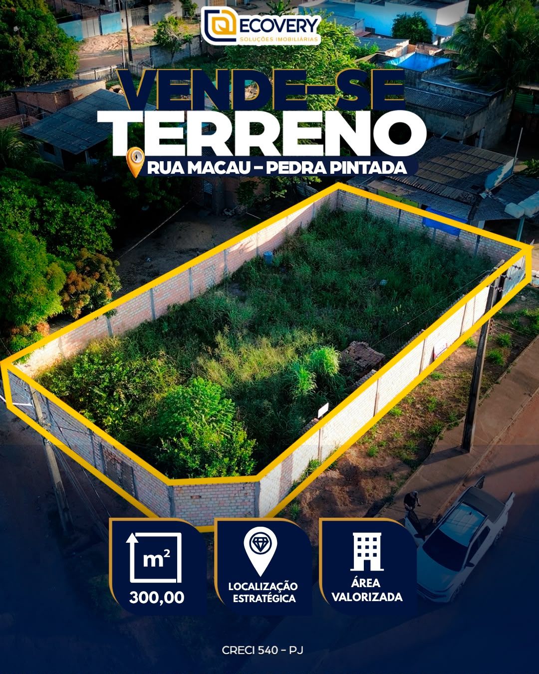 🌿 TERRENO À VENDA NO PEDRA PINTADA – OPORTUNIDADE