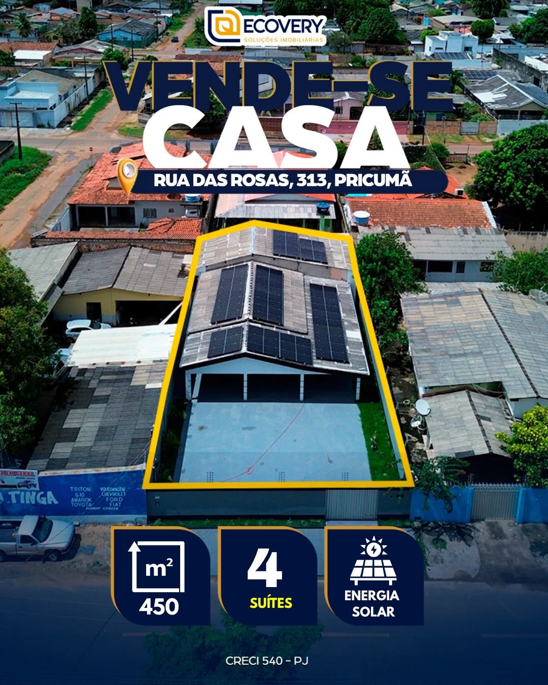 🏡 CASA À VENDA NO PRICUMÃ