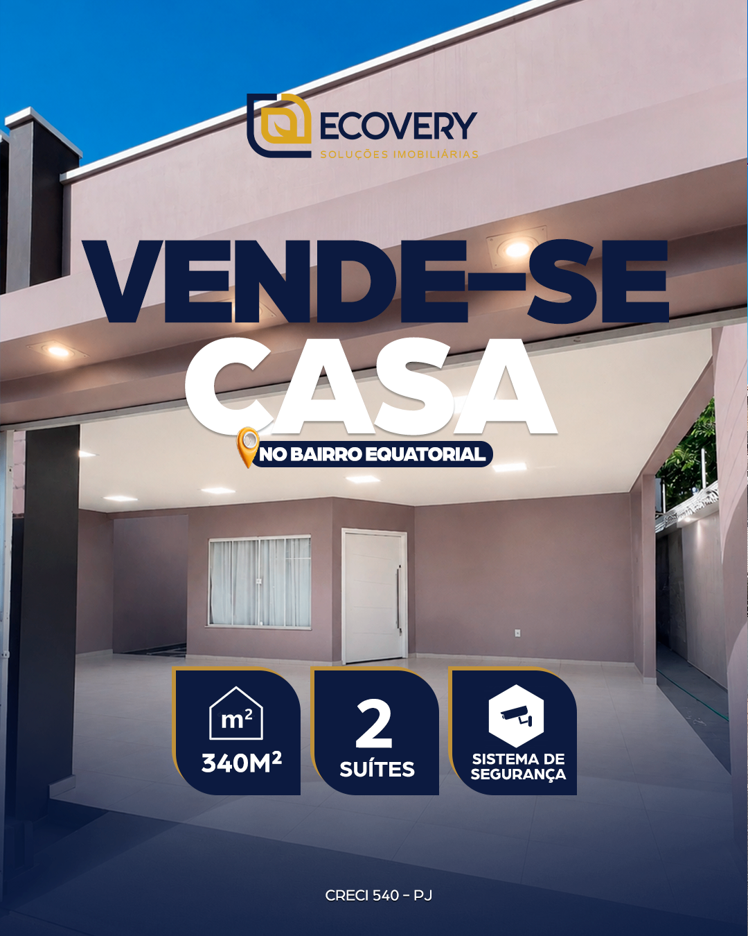 🏡 CASA À VENDA – EQUATORIAL